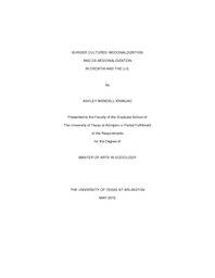 Ritzer mcdonaldization thesis